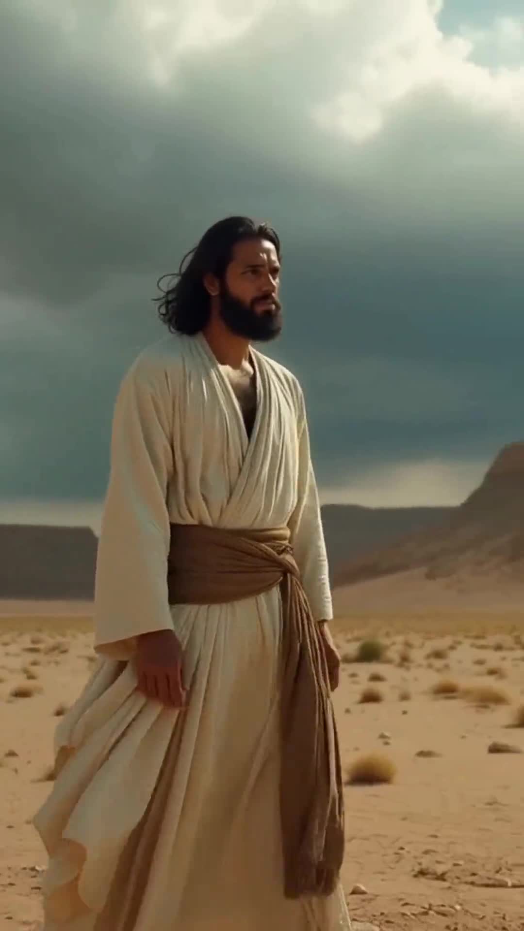 Jesus In The Desert